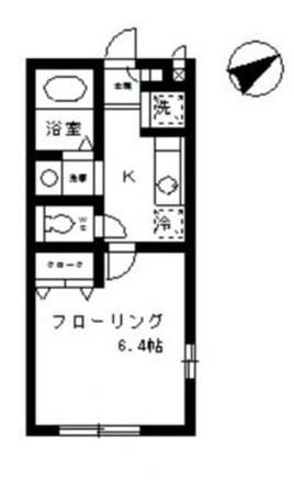 クレール弥生の物件間取画像